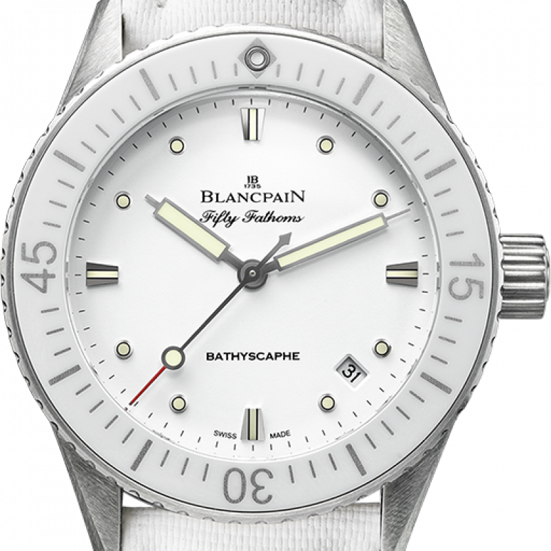 Blancpain Fifty Fathoms Bathyscaphe 5100-1127-W52 A Big Dial