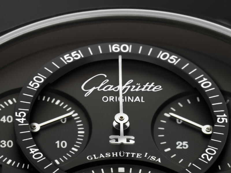 Glashutte PanoMaticCounter XL Dial