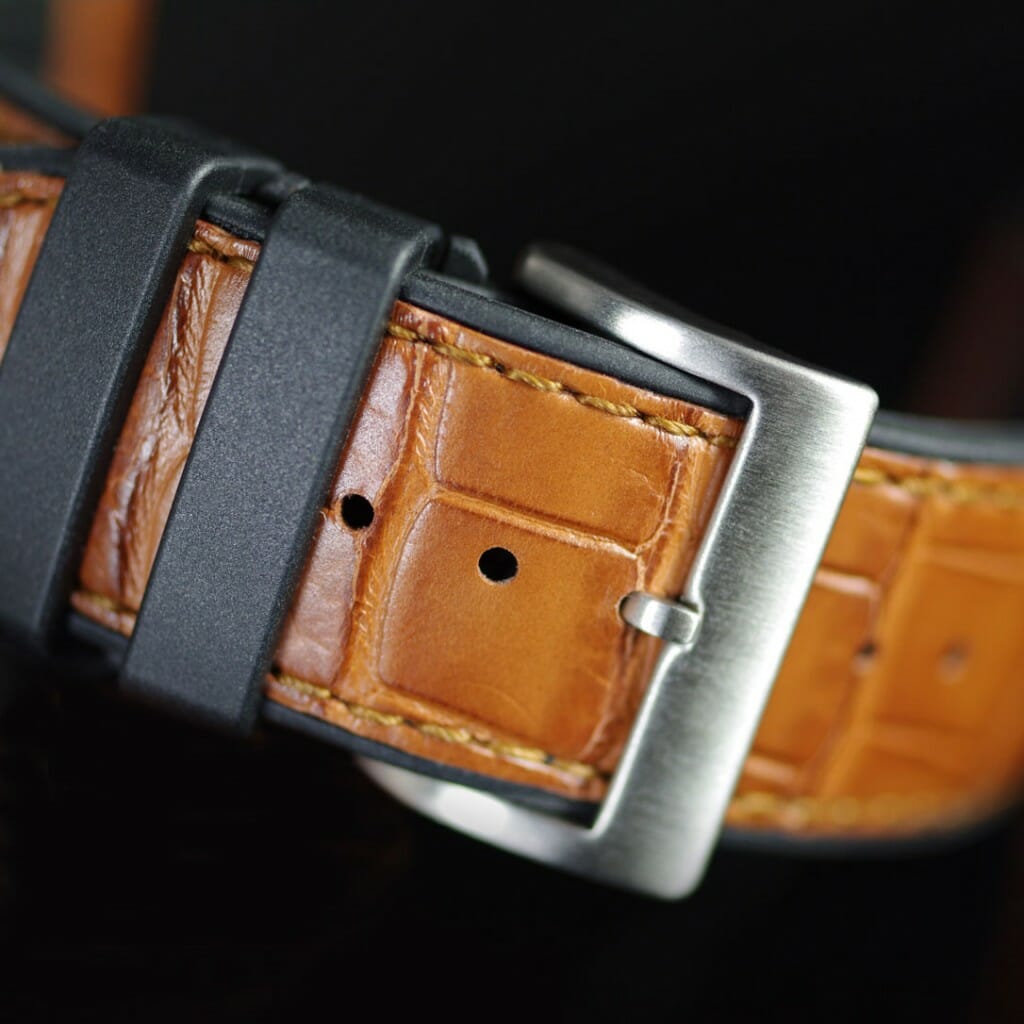 RUBBER B ALLIGATOR WATCH BANDS