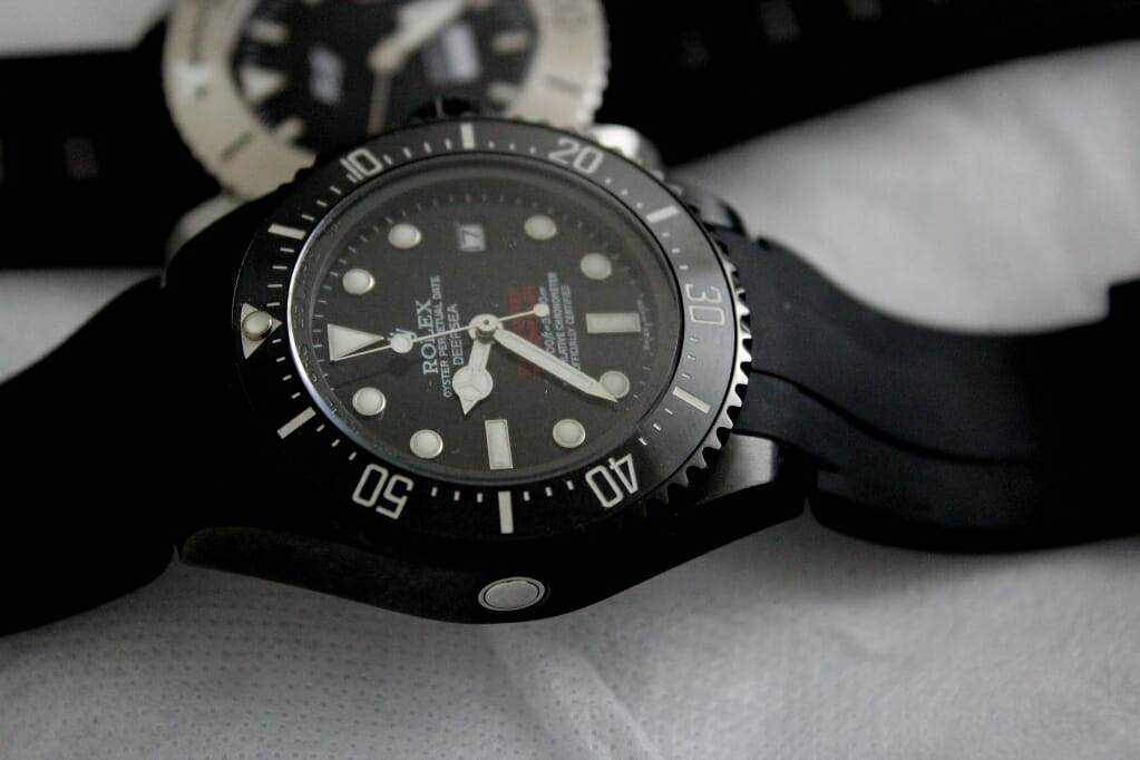 ROLEX DEEPSEA ALL BLACK | Rubber B