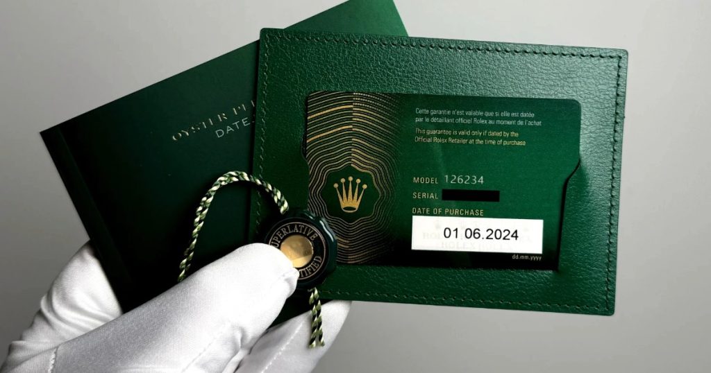 Rolex Serial Number Information and Location