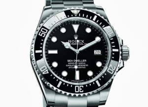 Rolex Sea-Dweller 4000 on Oyster watch strap