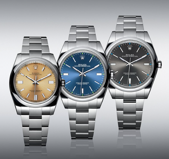 Rolex Oyster Perpetual Diff Sizes