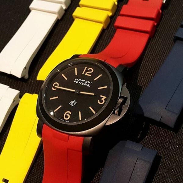 Introducing The High-tech Rubber B Straps For Panerai