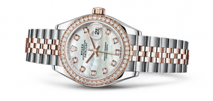new rolex lady-datejust 28 eve rose gold