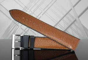 Photo of Saddle Brown Grain Leather Watch Strap
