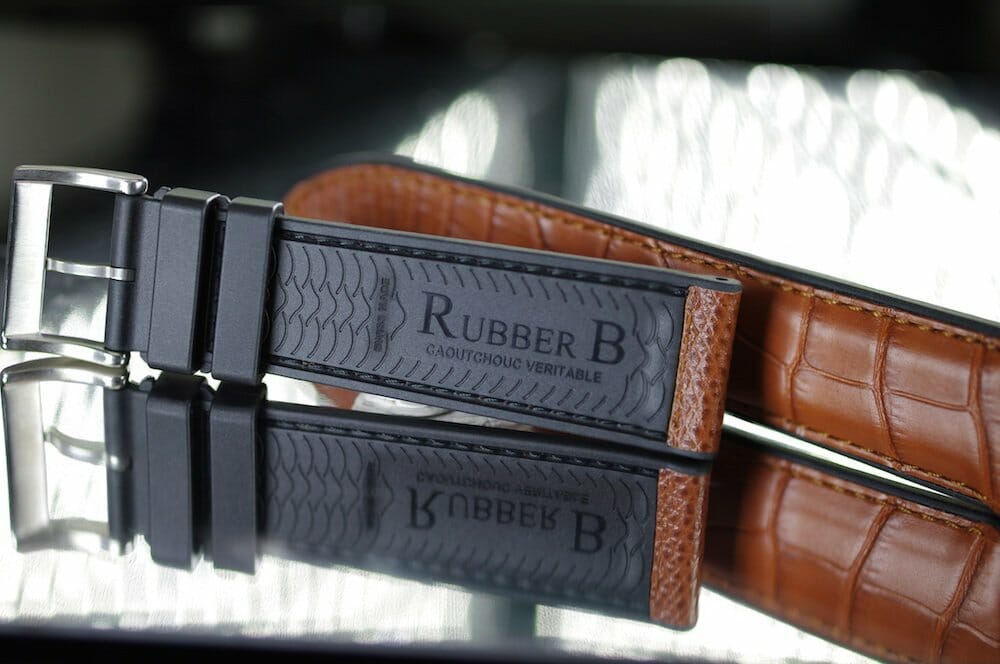 Photo of Genuine Leather Replacement Watch Straps in Cognac 