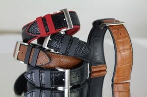 Photo of Genuine Leather Watch Straps from our Structure Series