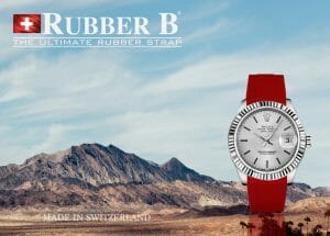 Ad for Red Devil Vulcanized Rubber Strap for Rolex Datejust 31