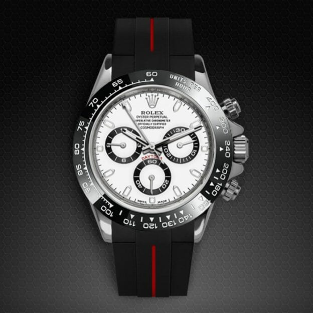 Swiss Made Rubber Strap for Rolex Daytona 116500LN | Rubber B