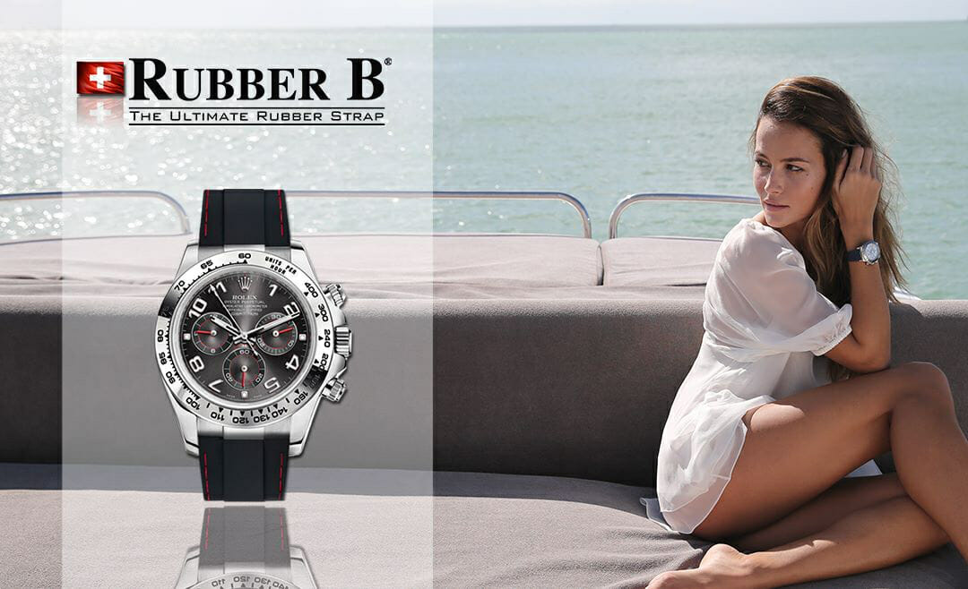 Rubber B Couture Series Strap for Rolex Cosmograph Daytona