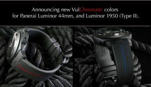 Rubber B watch bands and straps - The Ultimate Rubber Strap New VulChromatic Colors for Rubber B Panerai Luminor 44mm Straps