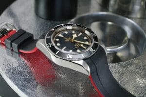 Black Wristband for the Tudor Heritage Black Bay Watch