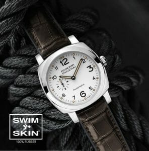Panerai Luminor 1950 with Swim Skin Watch Band