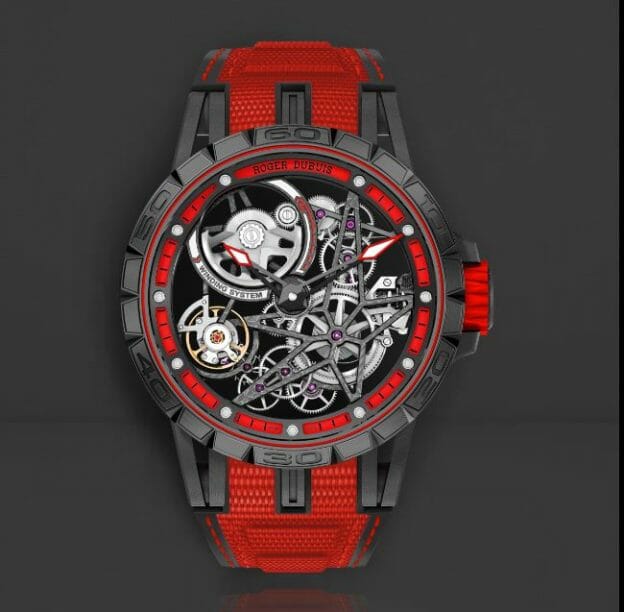 Bracelet for the roger dubuis excalibur spider pirelli