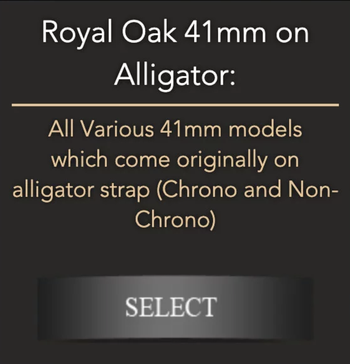 Royal Oak 41mm on Alligator