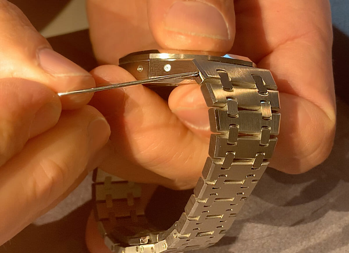 watch crown stems adjust time tube for AP Audemars Piguet Cal.3120 watch  movement | watch2parts