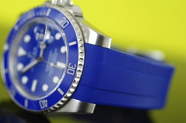 Blue Strap for Rolex Submariner Date - Tang Buckle Series