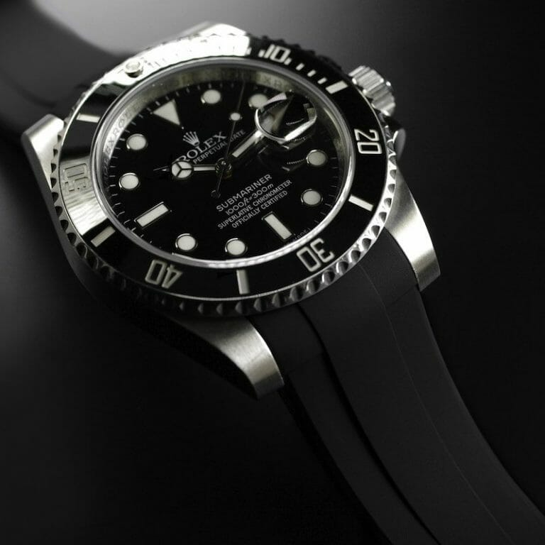 Black Strap for Rolex Submariner Date