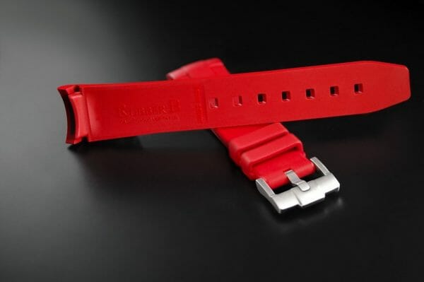 Red Strap for Rolex Submariner Date - Tang Buckle Series