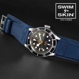 Blue Strap for Tudor Black Bay 58 - Tang Buckle Cuff Series