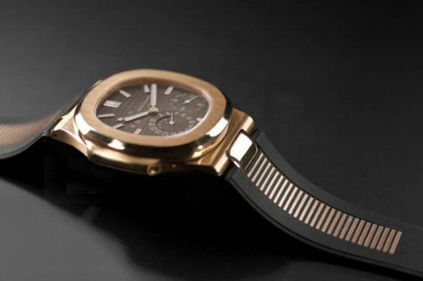 Gold watch band for Patek Philippe Nautilus 5980 - GoldMatic™