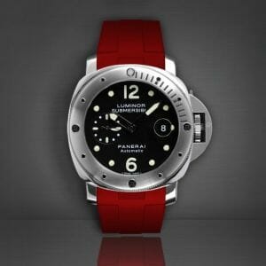 Red Strap for Panerai Luminor Submersible 44mm