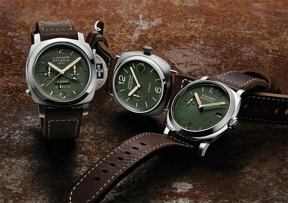 Deeper Into the Green: Military Green SwimSkin® Strap for Panerai 47mm