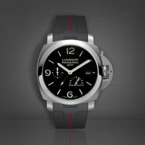 Black and Red Strap for Panerai Luminor 1950 44mm - Type II