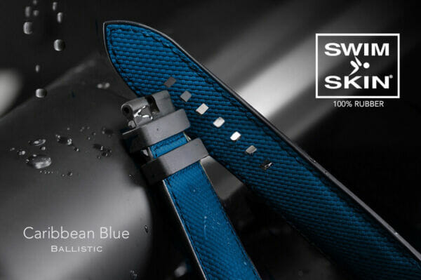 Watch Band for Breitling Navitimer 43mm - SwimSkin® Ballistic Strap
