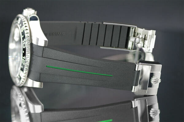 Black with Orange Strap for Rolex Milgauss 40mm - Classic Series VulChromatic