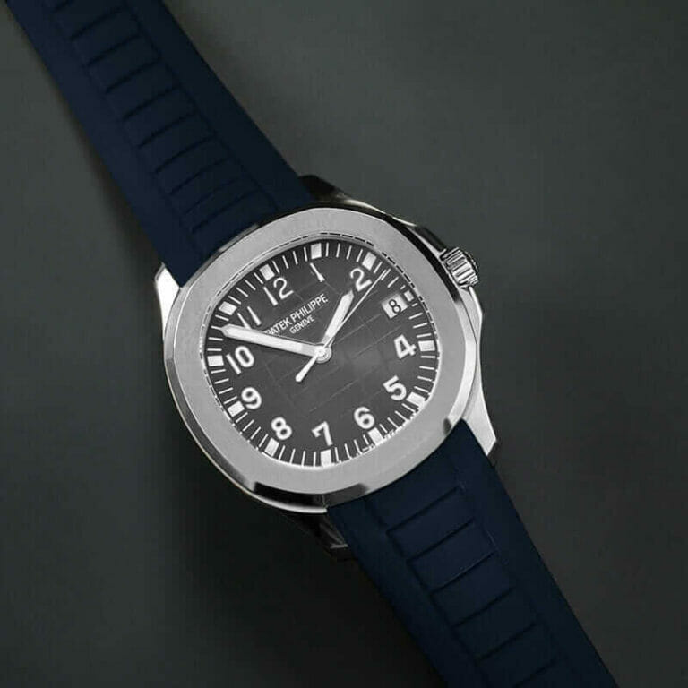 Blue Rubber Strap for Patek Philippe Aquanaut 5167A