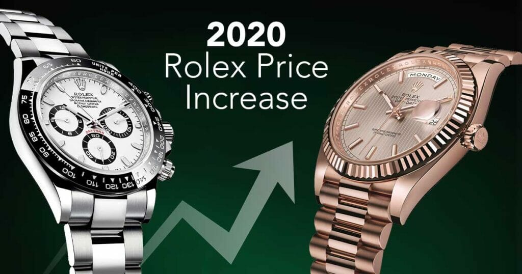 2020 Rolex Price Increase