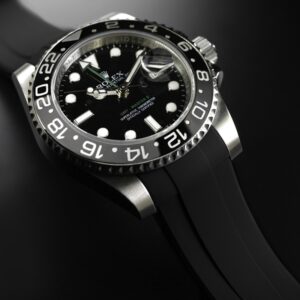 Black Strap for Rolex GMT Master II CERAMIC - Tang Buckle Series