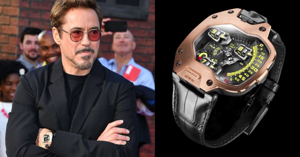 Robert Downey Jr Urwerk UR-110RG Spider-Man Homecoming
