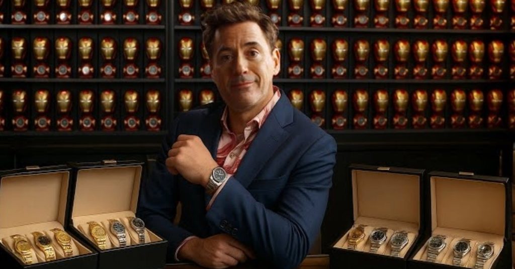 Robert Downey Jr Jaeger-LeCoultre AMVOX3 Tourbillon GMT Iron Man 2