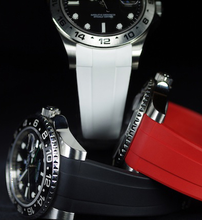 Orange Strap for Rolex GMT Master II CERAMIC - Tang Buckle Series