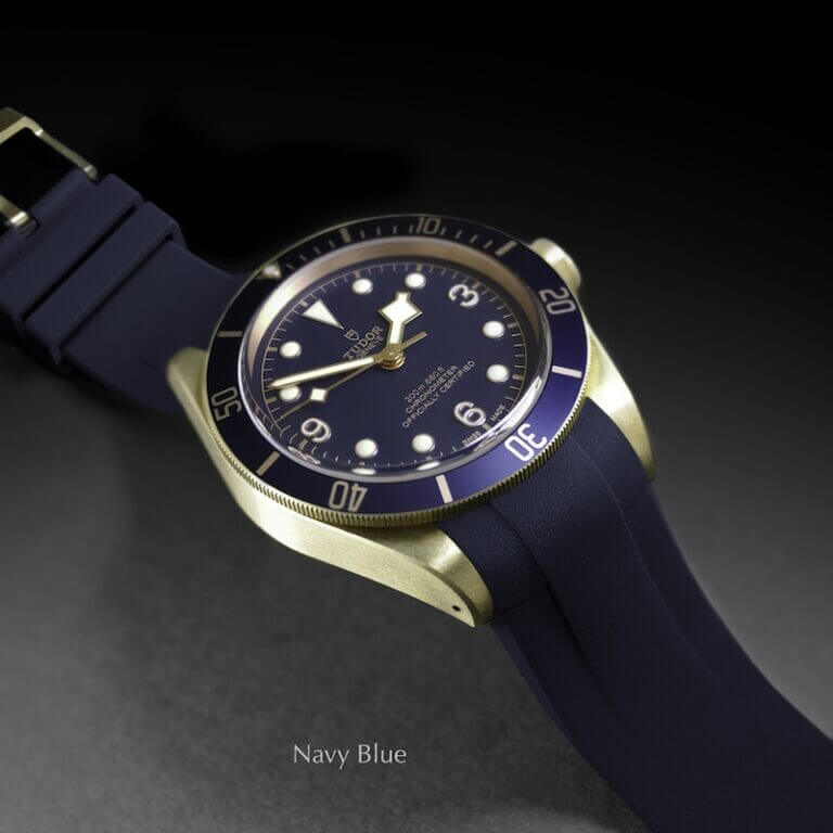 Blue Strap for Tudor Black Bay Bronze 43mm