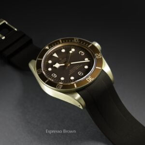 Brown Strap for Tudor Black Bay Bronze 43mm - Tang Buckle Series