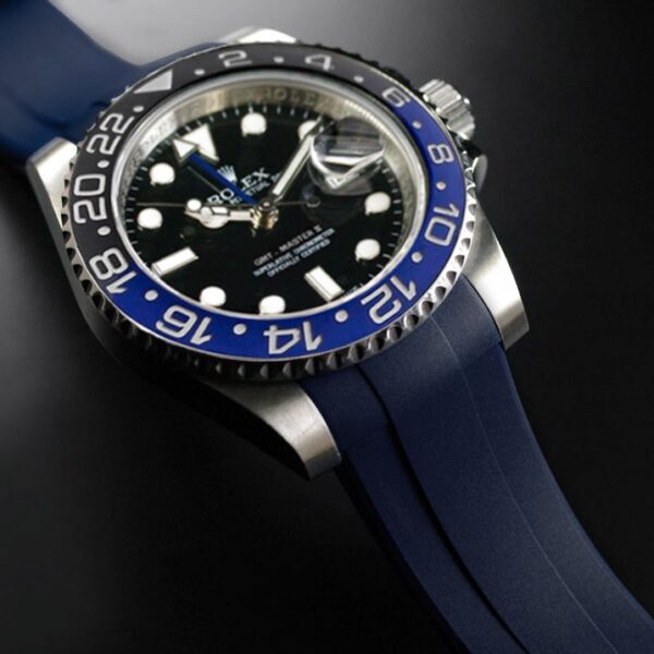Blue Strap for Rolex GMT Master II CERAMIC - Tang Buckle Series