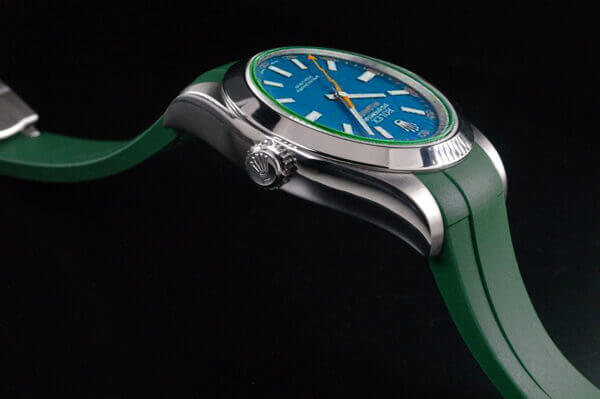 Green Strap for Rolex Milgauss 40mm - Classic Series
