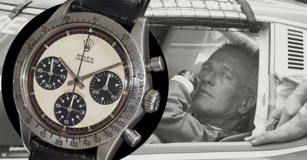 1960's Hamilton Panda Dial Chronograph Vintage Watch with Racing Strap –  David Lane Design