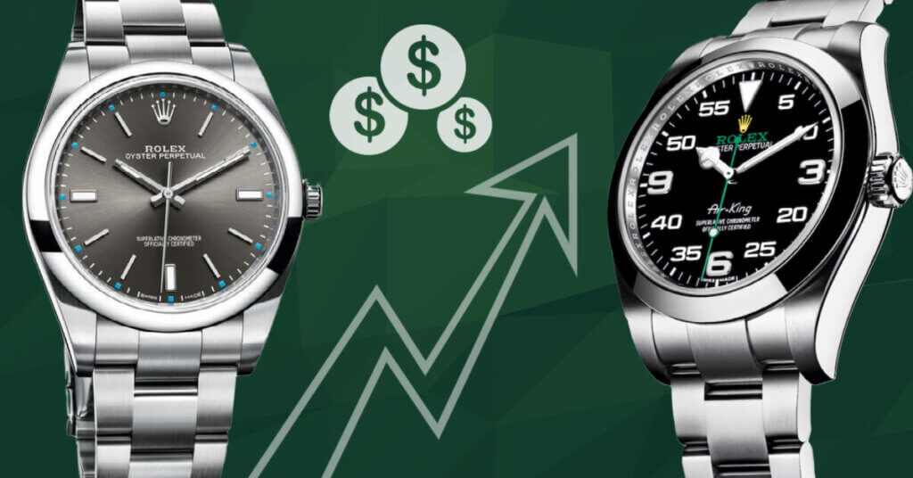 Different Pricing Tiers For Rolex Watches