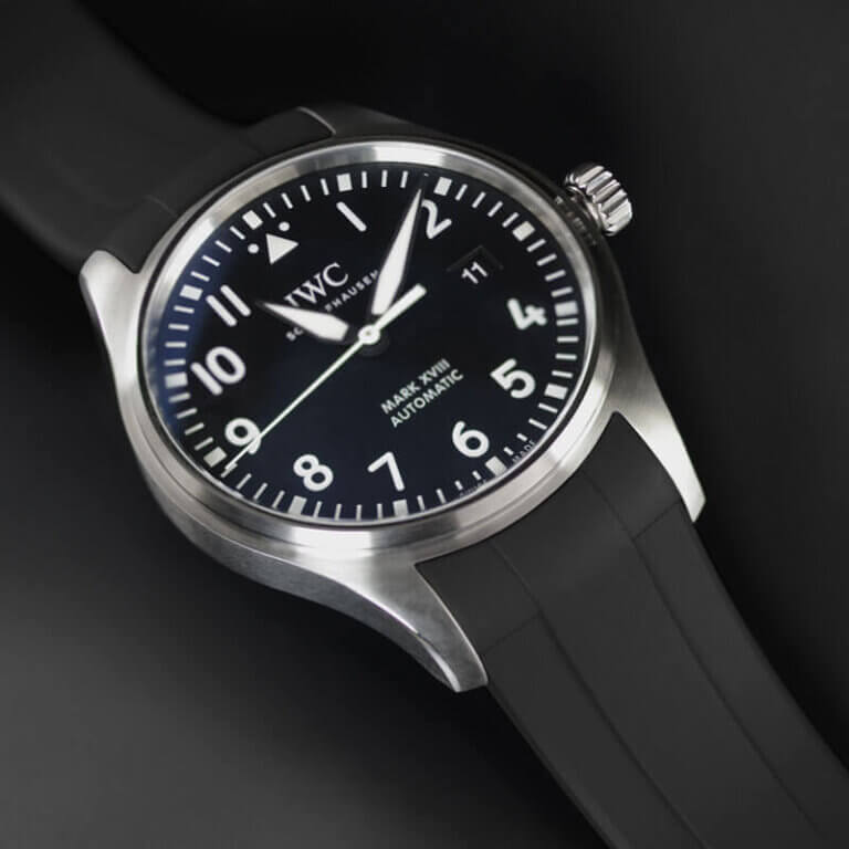 Black Strap for IWC Mark XVIII