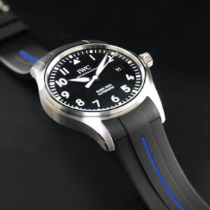 Black with Blue Strap for IWC Mark XVIII