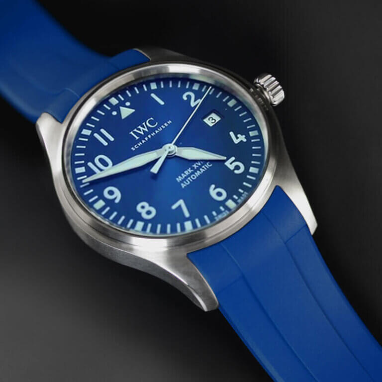 Blue Strap for IWC Mark XVIII