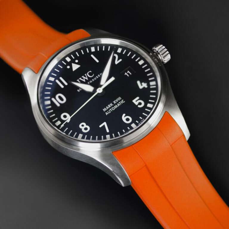 Orange Strap for IWC Mark XVIII