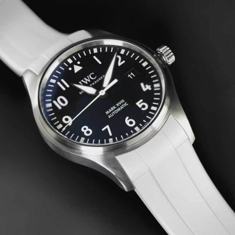 White Strap for IWC Mark XVIII