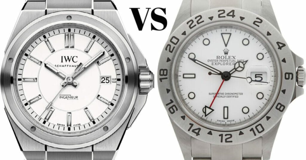 IWC Ingenieur vs Rolex Explorer II