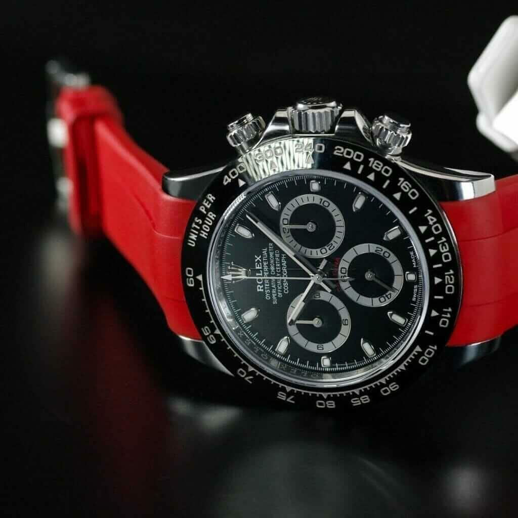 Rubber B Presents: What’s The Best Watch Strap to Complement Your Black Dial Timepiece?